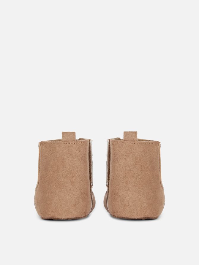 Faux Suede Chelsea Baby Booties - Image 3