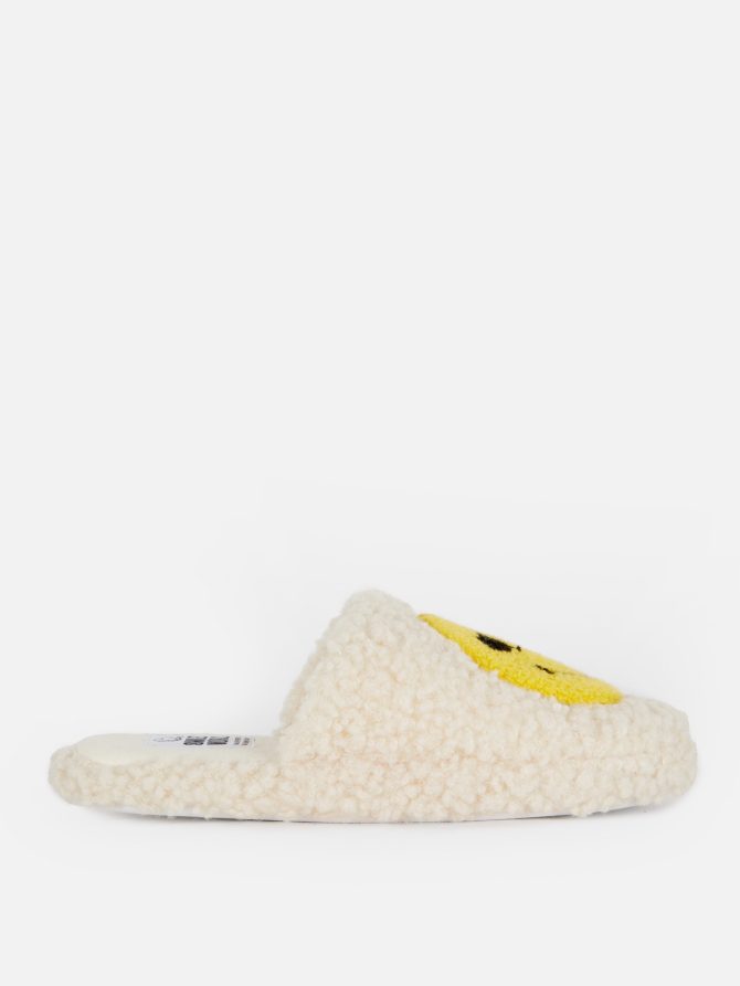 SMILEYWORLD® Fleece Icon Slippers
