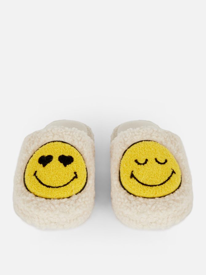 SMILEYWORLD® Fleece Icon Slippers - Image 2