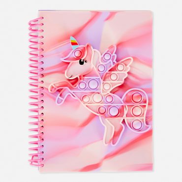A5 Unicorn Pop-It Notebook