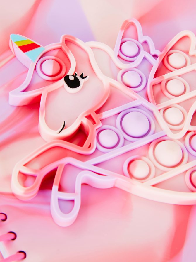 A5 Unicorn Pop-It Notebook - Image 2