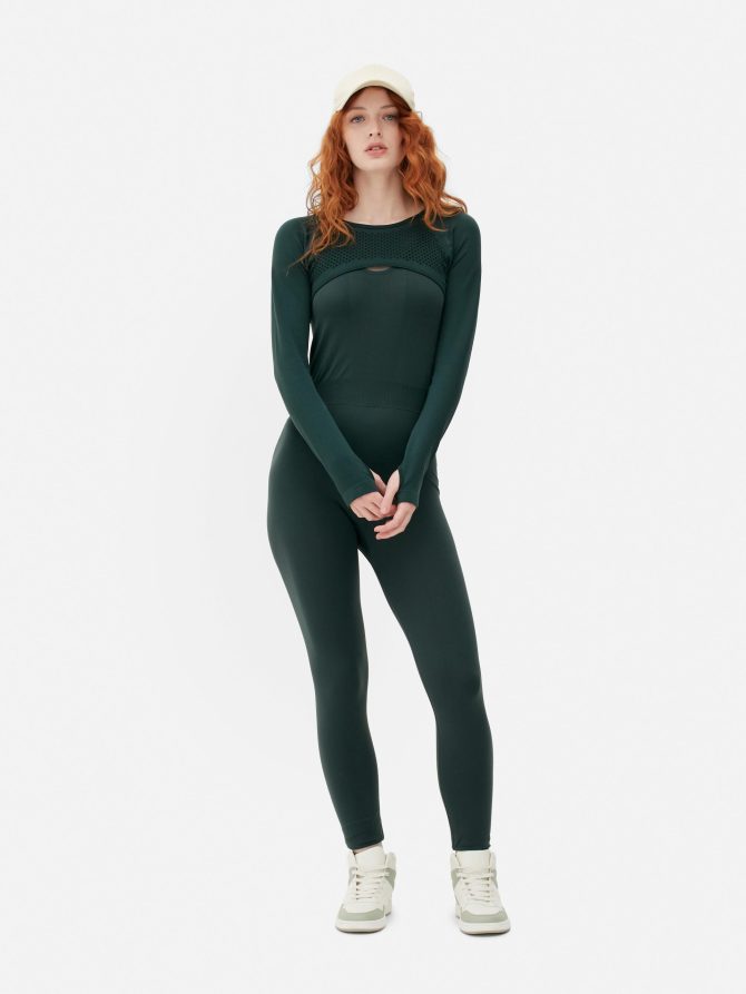 Performance Bolero Shrug Top