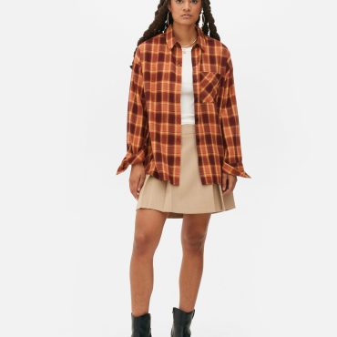 Boyfriend Check Shirt