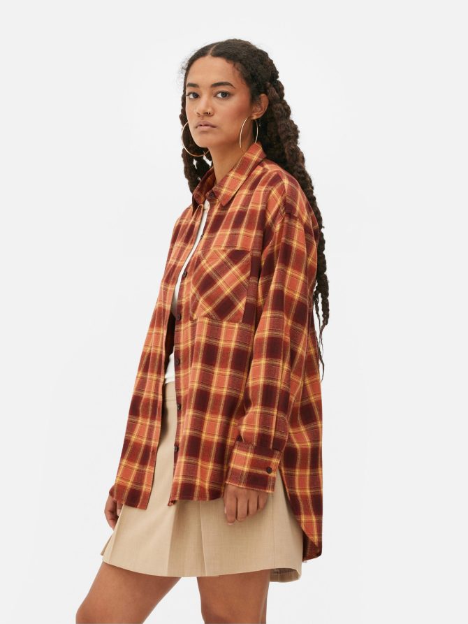 Boyfriend Check Shirt - Image 2