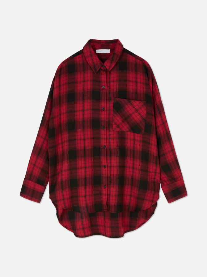 Boyfriend Check Shirt - Image 5