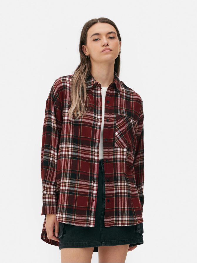 Boyfriend Check Shirt - Image 2