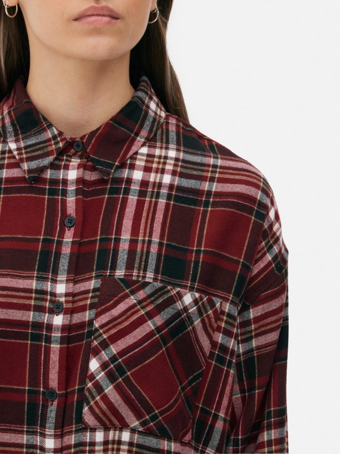 Boyfriend Check Shirt - Image 3