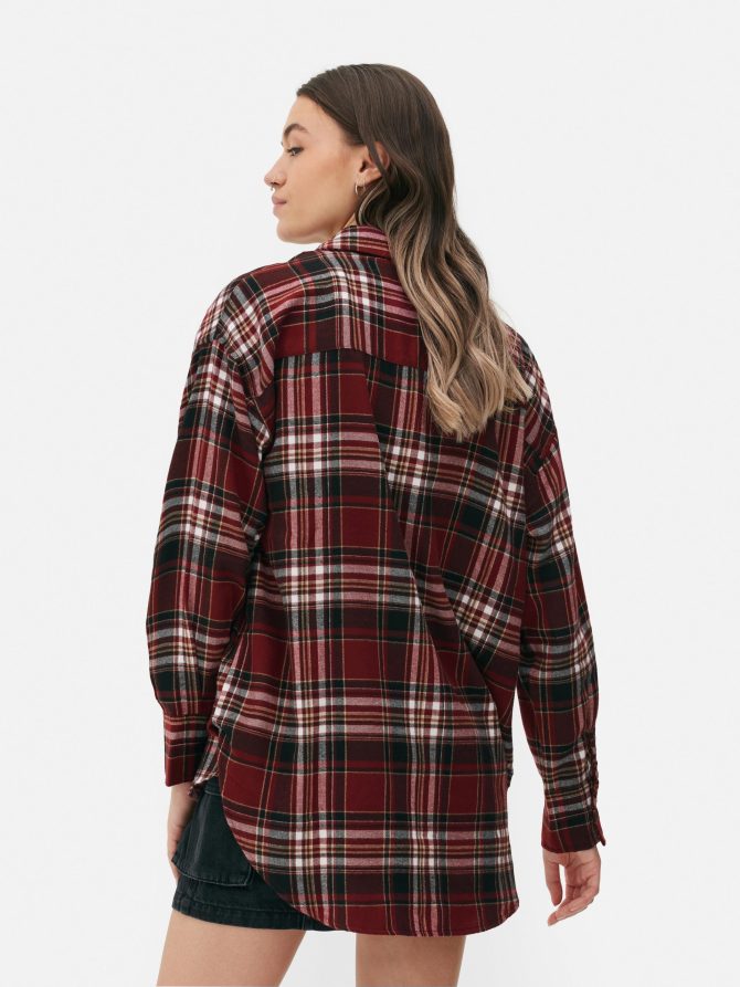 Boyfriend Check Shirt - Image 4
