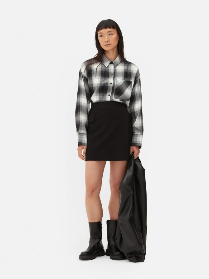 Boyfriend Check Shirt