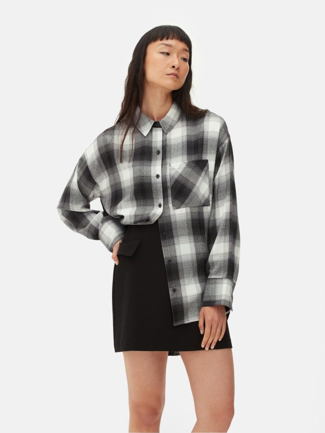 Boyfriend Check Shirt - Image 2