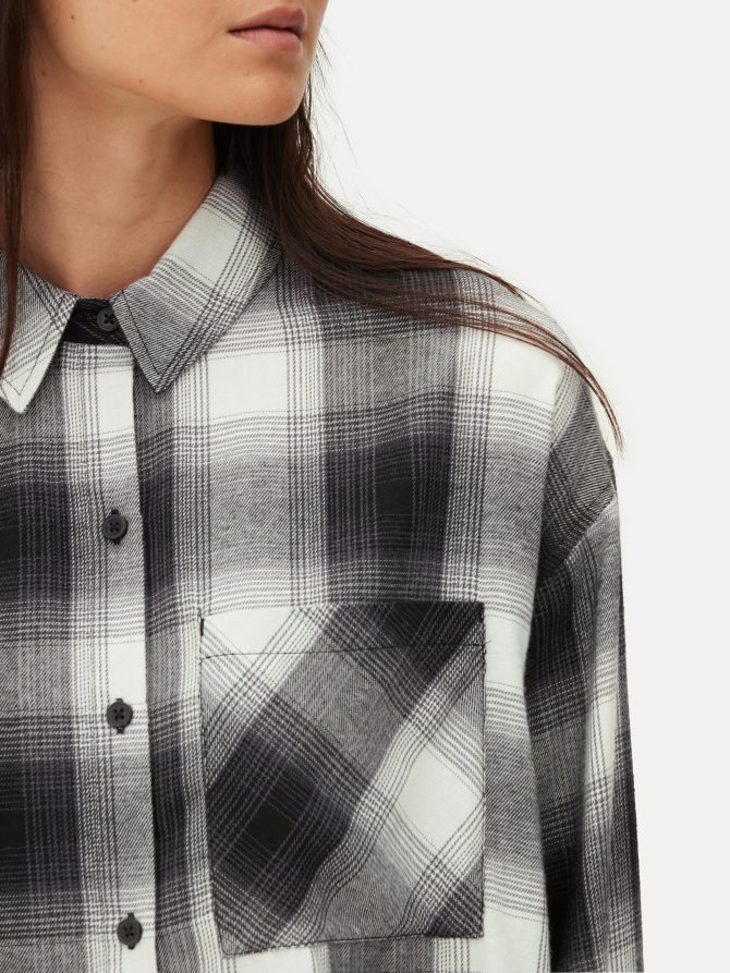 Boyfriend Check Shirt - Image 3