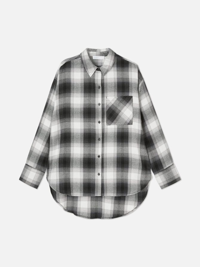Boyfriend Check Shirt - Image 5