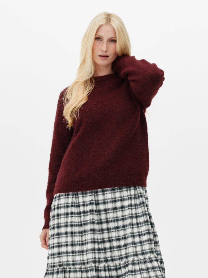 Brushed Yarn Sweater - Image 2