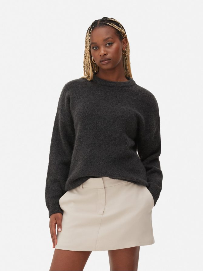 Brushed Yarn Sweater - Image 2