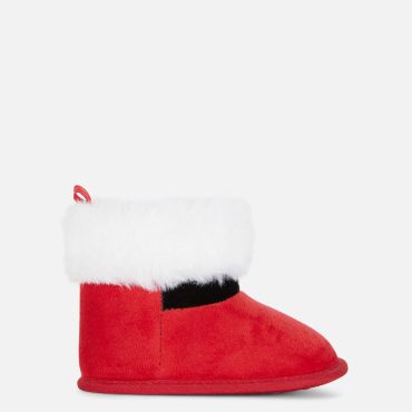 Santa Claus Baby Booties