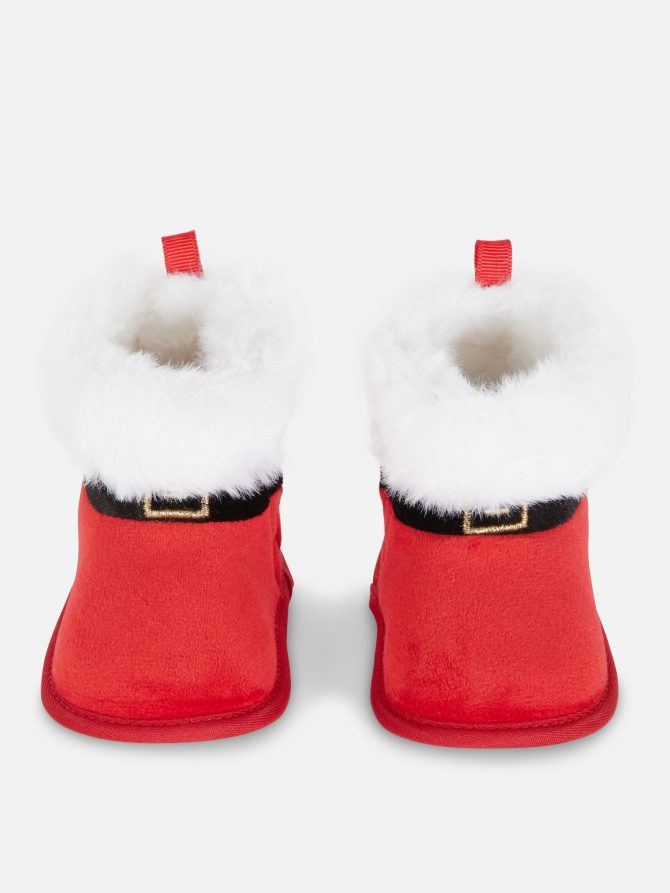 Santa Claus Baby Booties - Image 2
