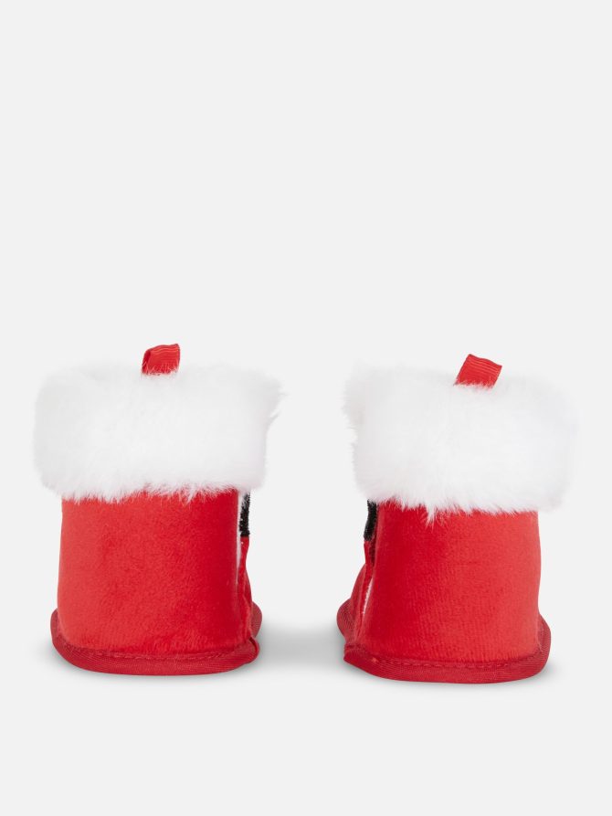 Santa Claus Baby Booties - Image 3