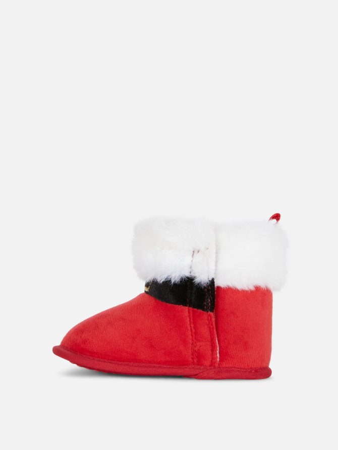 Santa Claus Baby Booties - Image 4