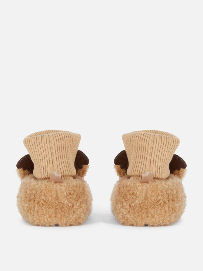 Reindeer Sock Top Slippers - Image 3