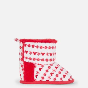 Disney’s Mickey Mouse Christmas Baby Booties