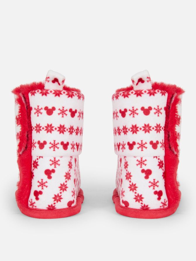 Disney’s Mickey Mouse Christmas Baby Booties - Image 3