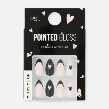 PS Heart Press On Nails