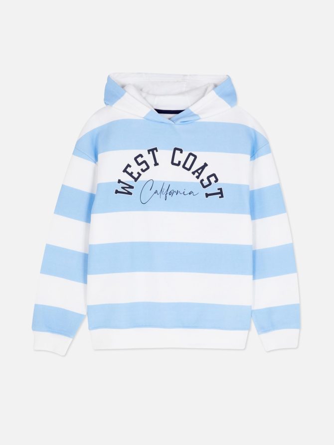 Printed Pullover Hoodie