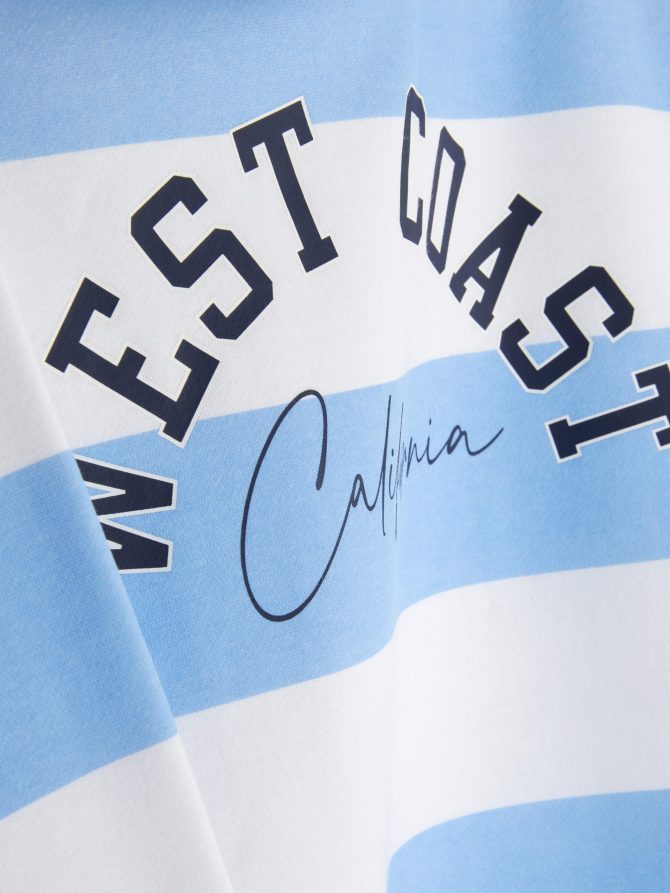 Printed Pullover Hoodie - Image 3