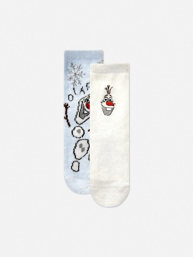 2-Pack Disney’s Frozen Olaf Cozy Socks