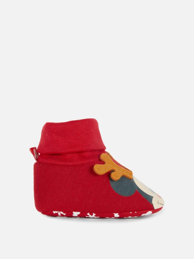 Disney’s Mickey Mouse Baby Booties and Bib Gift Set