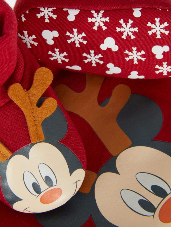 Disney’s Mickey Mouse Baby Booties and Bib Gift Set - Image 5