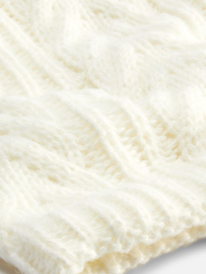 Cable Knit Infinity Scarf - Image 2