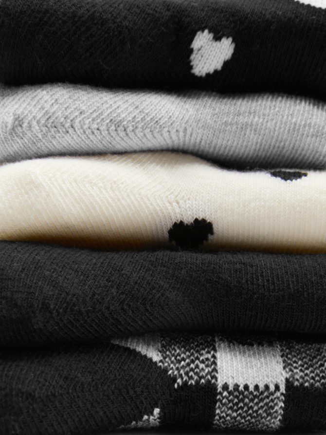 5-Pack Pattern Crew Socks - Image 2
