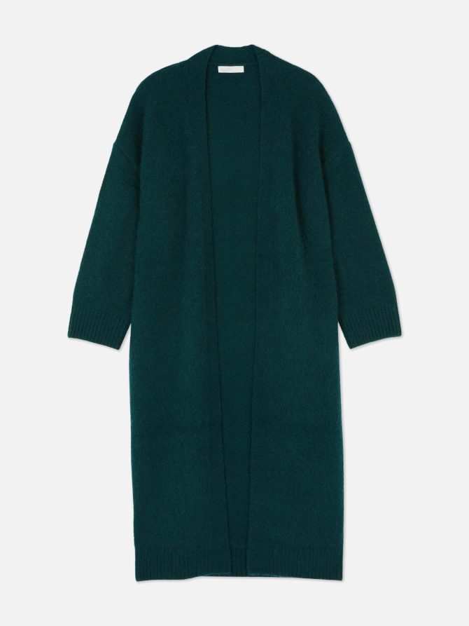 Fuzzy Longline Cardigan - Image 5