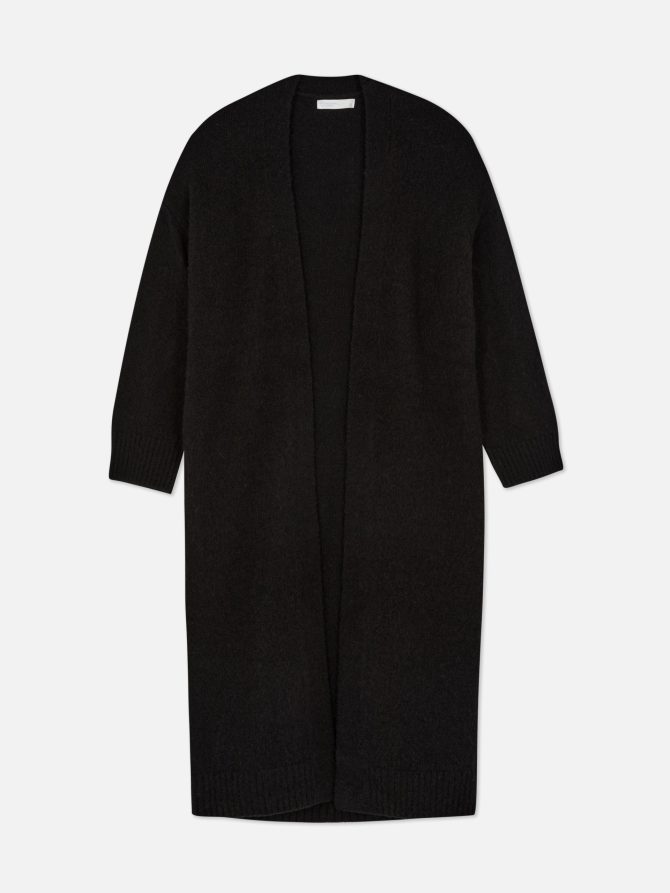 Fuzzy Longline Cardigan - Image 5