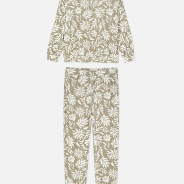 Soft Touch Floral Long Sleeve Pajamas