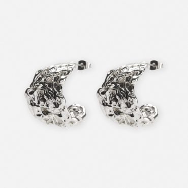 Rita Ora Molten Chunky Hoop Earrings