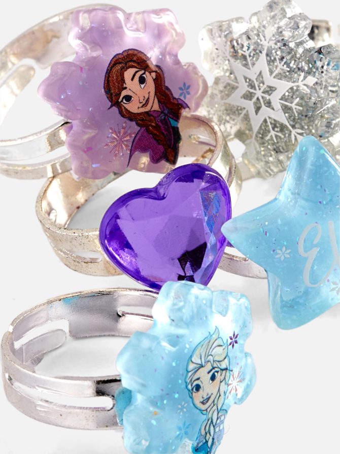 5-Pack Disney's Frozen Chunky Rings - Image 2
