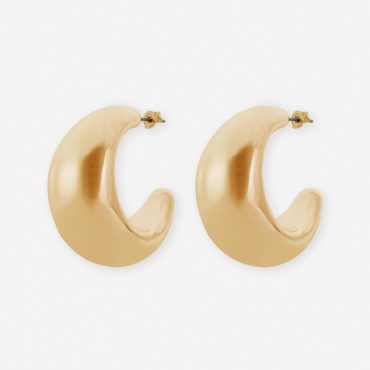 Rita Ora Dome Hoop Earrings