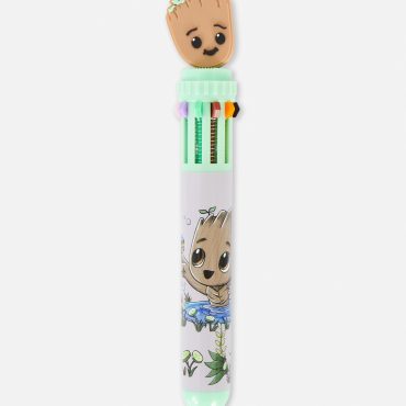 Marvel Groot 10-Color Push Pen