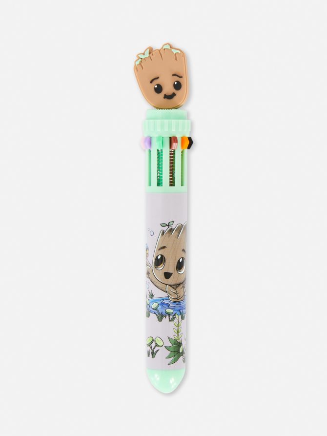 Marvel Groot 10-Color Push Pen