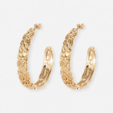 Rita Ora Molten Large Hoops