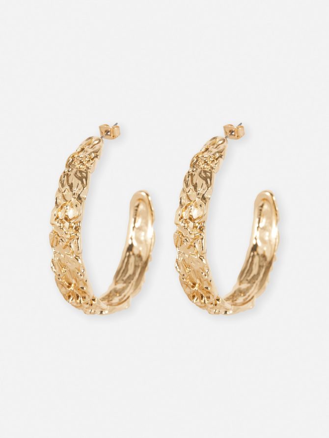Rita Ora Molten Large Hoops