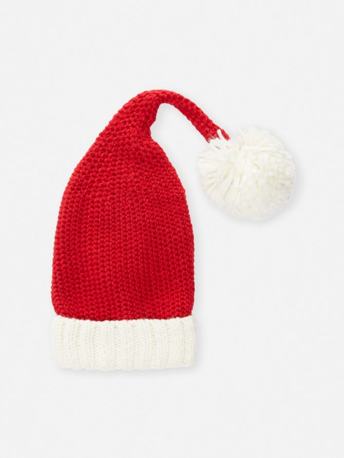 Santa Claus Knitted Bobble Hat