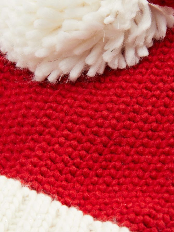 Santa Claus Knitted Bobble Hat - Image 2
