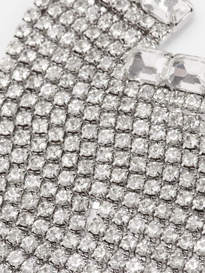 Rita Ora Rhinestone Drop Earrings - Image 2