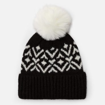 Fair Isle Pompom Beanie