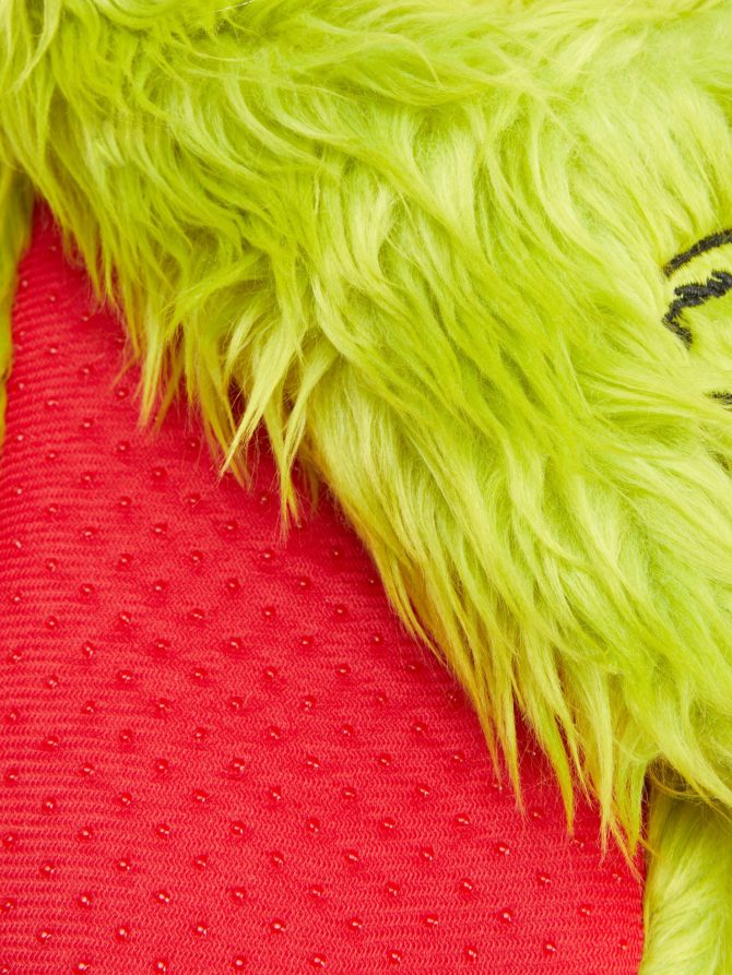 Women's The Grinch Footie Slippers - Image 2