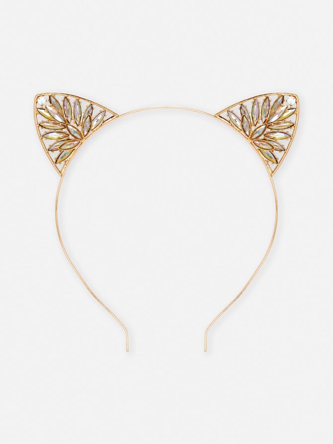 Gemstone Cat Ear Headband