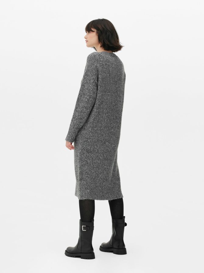 Midi Sweater Dress - Image 4